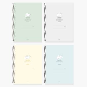 펜피아 2000 스프링 칸이 넓은노트 16절 줄노트 공책