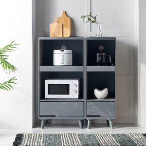 [플레인홈]힐리 주방 수납 렌지대 세트 A 1000