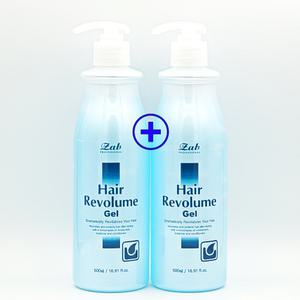 자브리볼륨헤어젤 500g+500g 초강력 셋팅젤 하드타입 남자머리 짧은모발 숏커트 헤어스프레이 포마드 왁스 미용실