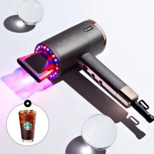 JMW 프리미엄 LED 두피케어 BLDC 항공모터 드라이기 루미에어 STL7001A 차콜그레이 