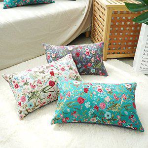 [기타]휴잠 보타니컬 수선화 쇼파 쿠션커버 직사각 쿠션