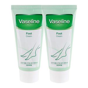 (2개)바세린 풋크림 80ml