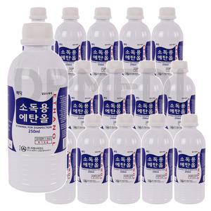 소독용 에탄올 알코올 알콜 소독약 두원 메딕 250ml 20개