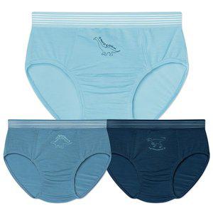 [엠알키즈]MR키즈 인아웃 인견 남삼각 3매입 아동팬티 아동속옷