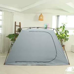 산들로 암막 95 보온 폴리 난방텐트 1인용 싱글 SA-IT025 거실형 겨울 가족 실내텐트