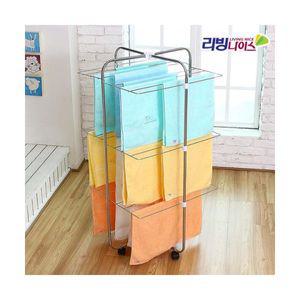 방문수령불가 *DY 건조대 십자건조대-3단_0205