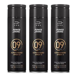 미쟝센 파워스윙 슈퍼 스트롱 스프레이9 200ml x3개