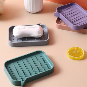 실리콘 물빠짐 비누받침대 비누 케이스 받침 거치대