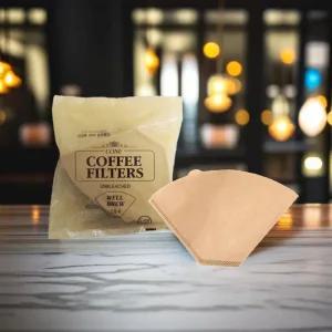 커피 필터 (5~10인용) 천연 펄프 여과지 원두 메이커 핸드 드립