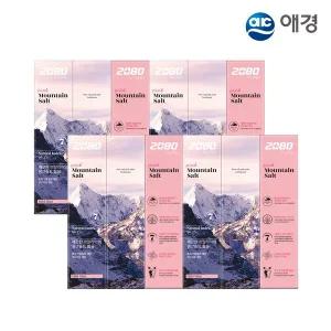 [애경] 2080 퓨어마운틴 솔트 치약 150g X 12개 (핑크/크리스탈 택1)