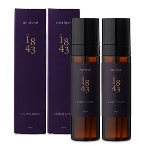 1 + 1 메르헨트 퍼퓸 드 섬유향수 룸스프레이 비올렛뜨메어 80ml 섬유탈취제 옷 옷장 침구 홈 탈취