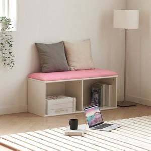 키즈돔 2칸 책장 북벤치3color   책꽂이   수납장   낮은책장