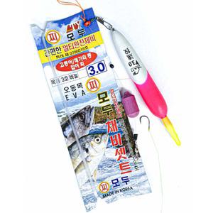소세지찌세트 원투채비 원투찌채비 찌낚시 밑걸림탈출