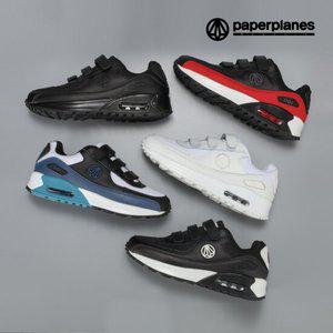 [P-Planes] 남녀 소가죽 힐링 벨크로 고탄성 AIR-운동화