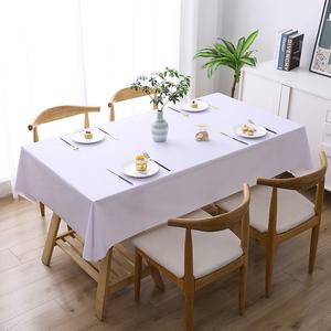 [제이지하우스] 완전방수 무지 PVC 방수 식탁보 4인 6인 단색 테이블보