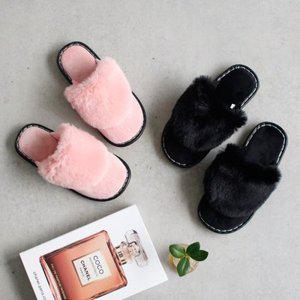 [텐바이텐]러브슈 털 슬리퍼 2color
