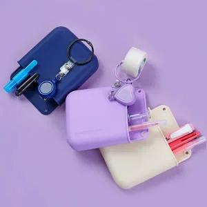 [뽀너스]포켓쏙 실리콘 플러스 널스포켓 간호사용품 필통 케이스 3color