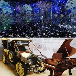 제주 아이바가든+세계자동차&피아노박물관 / 제주도 가족여행 박물관 트릭아이 미디어아트