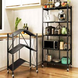 초간단 원터치 폴딩 3단 스틸 선반 주방 베란다 사무실 창고 다용도 접이식 진열대 수납함 정리함