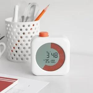 데스크 디지털 타이머 시계 스마트 시간관리 뽀모도로 공부 스터디 알람시계