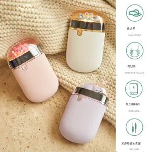 휴대용 충전식 손목난로 대용량 보조배터리 넥워머 전자핫팩 무드조명 온도조절