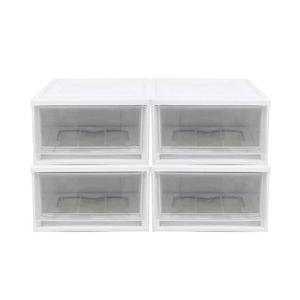 [아이리스] 코스트코 아이리스 서랍형 수납함 40L 4개 정리함