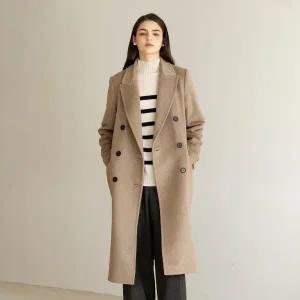 [더핸드메이드]캐시미어 블렌디드 롱 코트