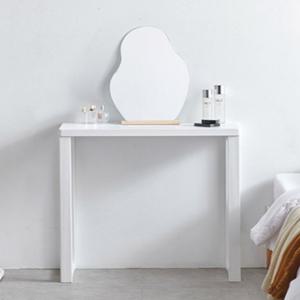 폭좁은 틈새 콘솔테이블 800 화이트 책상 데스크 콘솔장 얇은 좁은 복도 장식장