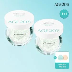 [에이지투웨니스]AGE20S 선 에센스 팩트 카밍 롱프로텍션 X 2개 (SPF50+ PA++++)