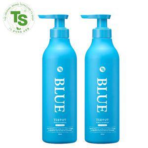 TS블루 샴푸 500ml 티에스 탈모 완화 두피 케어 샴푸 2개