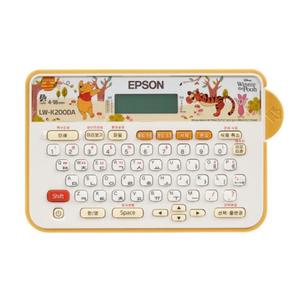 엡손 곰돌이푸 라벨 프린터 (LW-K200DA) 네임스티커 이름 라벨기 프린터 휴대용 가정용