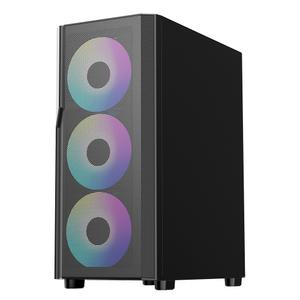 :마이크로닉스 COOLMAX 스테디 컴퓨터 PC 케이스 (블랙)