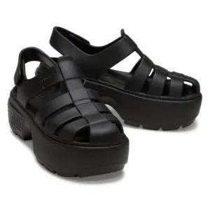 [롯데백화점]크록스 스톰프 피셔맨 샌들 블랙 209938-001