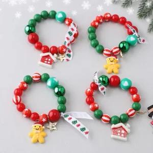 아트랄라 성탄블링팔찌(4인용) 비즈 공예 재료 겨울 크리스마스 diy재료 쉬운 만들기