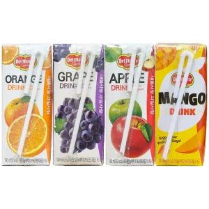 델몬트 드링크팩 4종 190ml x 12팩 32팩 64팩 수량선택 오렌지 사과 망고 포도