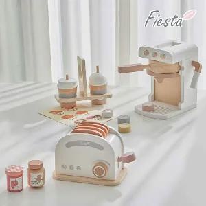 [보리보리/피에스타]피에스타 원목 소꿉놀이 브런치 세트