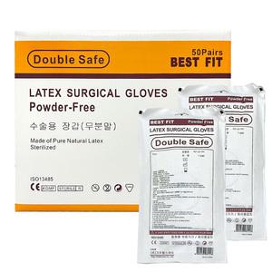 더블세이프 수술용 멸균 라텍스장갑 BEST-FIT 가주글러브