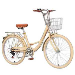 성인용 자전거 여성용 22인치 클래식 바이시클 시티 중고생 출퇴근 입문자용 2인승 운동