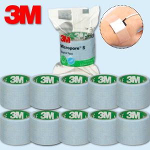 3M 저자극 실리콘 방수 반창고 의료용 테이프 카테터 드레싱 밴드 2770S-1 x 10롤