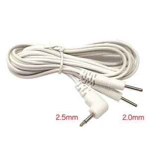 저주파 케이블 핀형 2.5mm 연결선 핀타입 전극코드 연결코드 저주파줄 리드선