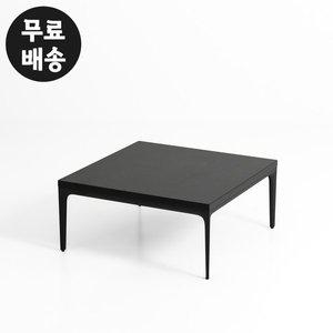 [벤티스가구]뷰즈 사각형 소파 테이블 거실 탁자 티 차 거실 좌탁 커피 모던(650/블랙)