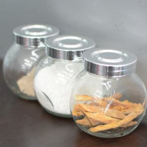 유리 꽃차보관병 작은 사탕통 150ml 미니 원두 소분용기