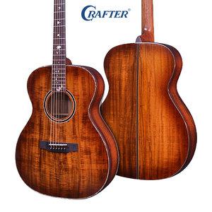 크래프터 통기타 MIND T-2500e ALK DL 아카시안코아 올솔리드 OM바디 신형 픽업장착