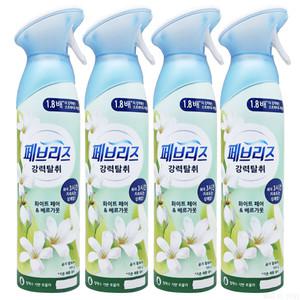 페브리즈 에어 공기탈취제 화이트페어&베르가못 165g x 4개