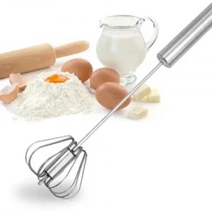 푸시믹싱 반자동 거품기 4p세트 대형 계란풀기 휘스크