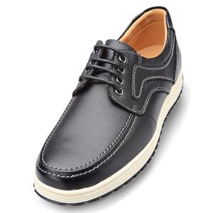 보닌 소가죽 오플레더 사목 캐주얼화 TS112BK