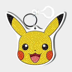 DIY 보석십자수 왕키링 포켓몬스터 피카츄