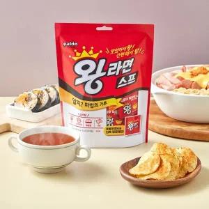 팔도 왕라면 스프 3개 / 라면스프 캠핑용