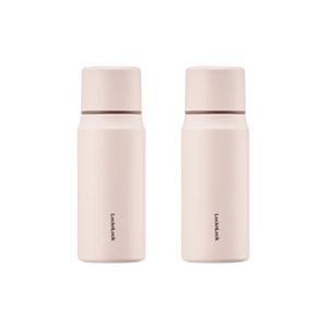 리틀럽 마망 보온병 355ml 베이지, 2개