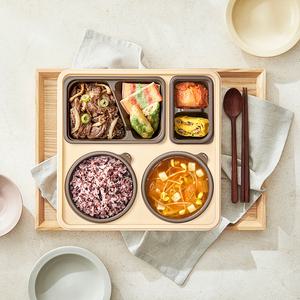 본도시락 [온기반상] 버섯소불고기 국반상